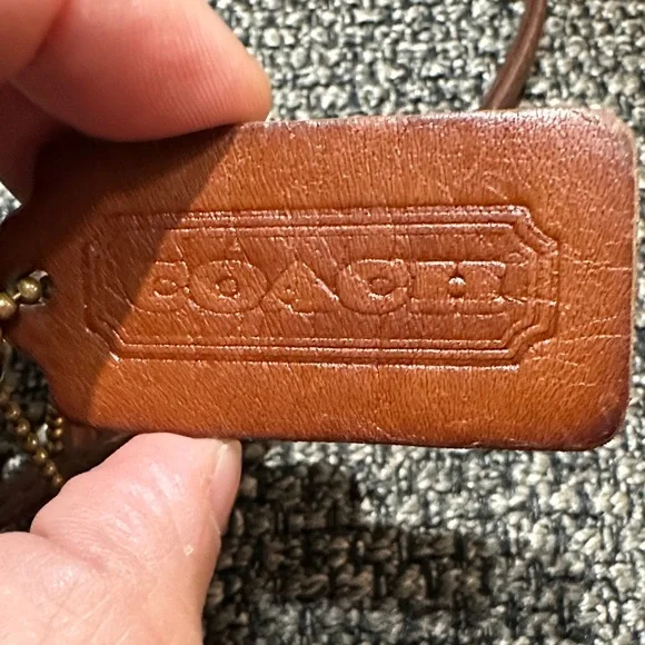 Coach Hadley Vintage 9935 Brown Leather Crossbody Bag - Picture 7 of 9